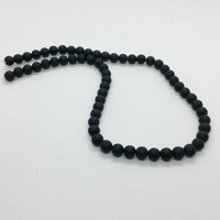 Matt ónix ásványgyöngy 10 mm