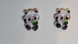 Panda Pandás Fülbevaló