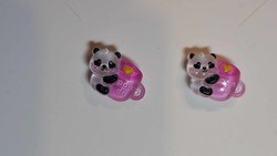 Panda Pandás Fülbevaló