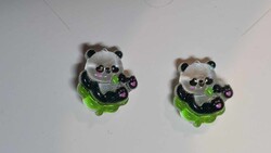 Panda Pandás Fülbevaló