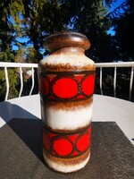 RETRÓ NÉMET VÁZA, 30 cm