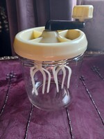 Habverő, keverő mércés üveggel