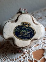 Visconti Mottica - Capodimonte olasz fajansz kaspó-hibátlan, új