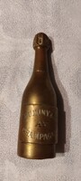 Champagne üveg formájú sószóró