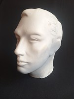 Vintage Férfi fej kalap/sapka bemutatásra - dekorációnak