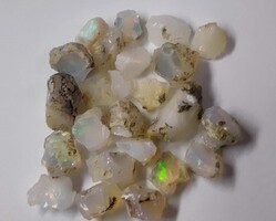 Opál, természetes, kezeletlen rögök - 51  ct, 8-16 mm (3170), Ethióp Opál
