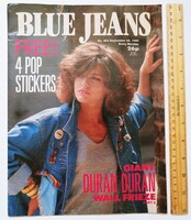 Blue Jeans 1985/9/28 Duran Duran poszter Sting Howard Jones Green Armoury Show Wham