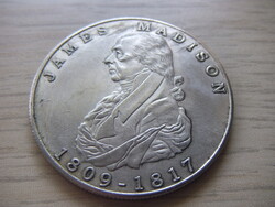 James Madison 1809 - 1817  Emlékérem
