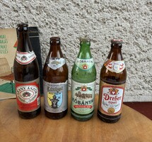 Retro sörösüvegek üveg sörös Kőbánya Arany Ászok