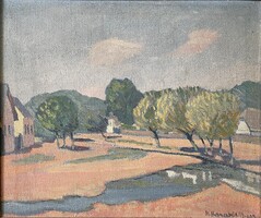 Barabás Márton Márkusfalvi (1893-1974): Tájkép