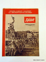 1955 május 4  /  KÉPES SPORT  /  SZÜLETÉSNAPRA RÉGI EREDETI ÚJSÁG Ssz.:  6818