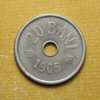 Románia 1905 20 bani