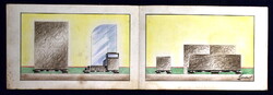 Kerekes Sándor Újpesti bútortervező : ART DECO BÚTOR SZETT LÁTVÁNYTERV 1930 -as évek