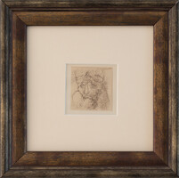 GYŰJTŐI DARAB!  Szász Endre - Illusztráció 127. rézkarc, EREDETISÉG IGAZOLÁSSAL