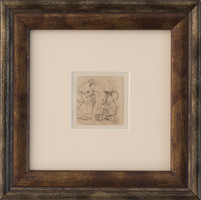 GYŰJTŐI DARAB!  Szász Endre - Illusztráció 126. rézkarc, EREDETISÉG IGAZOLÁSSAL