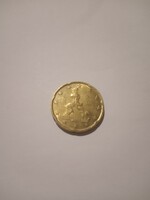 20 Euro cent érme 2002