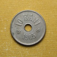 Románia 1905 10 bani