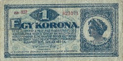 1 korona 1920 2.