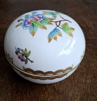 Herendi Viktória mintás bonbonier  11,5 cm x 9 cm