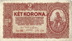 2 korona 1920 2aa sorozat 2.