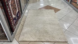3522 EREDETI BERBER 100% GYAPJÚ KÉZI GYAPJÚ SZŐNYEG 115X175CM INGYEN FUTÁR