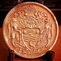 Guyana 10 cent 1991 07C1