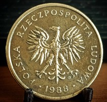 Lengyelország 2 zlote 1988 07E2