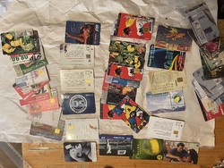 Kb 40 darab telefon kártya magyar és külföldi vegyesen egyben