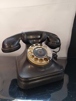 Antik Tàrcsàs Bakelit Telefon