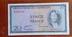 Luxemburg - 1955 - 20 frank