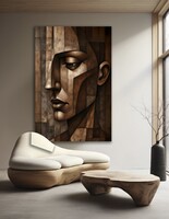 ReKozi - Art Deco Portrait Large Size 100x150 cm