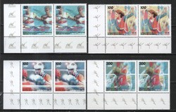 Ívszéles Német 1275 Mi 1777-1780 postatiszta        15,00 Euró