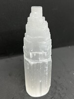 Szelenit ásvány torony 15 cm