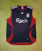 L-es (42/44-es) vintage adidas Liverpool FC (2005/07) tréning mez trikó
