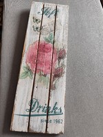 Fali kép, dekopázs mintával