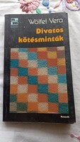 Wölfel Vera: Divatos kötésminták/1988-ból