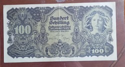 100 Schilling Ausztria - 1945