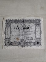 Tíz forint 1848