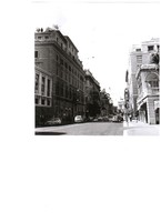 Régi fotó Olaszország, Vatikán, Róma V. Nazionale 17 x 17 cm-es nagy fotó fotópapiron