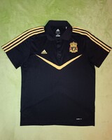 M-es vintage adidas Liverpool FC (2010/11) galléros tréning mez póló