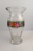 Ólomkristály váza 1900 körül
