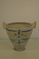 Gorka Géza kerámia virágtartó A165