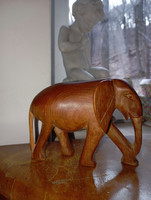 FARAGOTT ELEFÁNT szobor- 16 cm - Art&Decoration