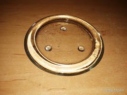 Üveg edényalátét, poháralátét - átm 11 cm (3K)