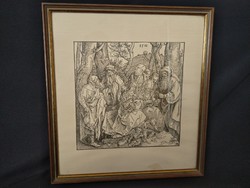 Albrecht Dürer Szent rokonság lantos angyalok
