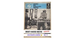 1982 március 8 - 14  /  RTV rádió és televízió újság  /  Újság - Magyar / Hetilap. Ssz.:  37148
