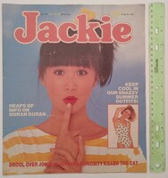 Jackie 1987/6/13 Curiosity Killed The Cat poszter Duran Kim Appleby Bon Jovi