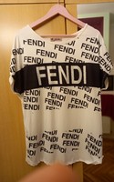 L/XL Elegáns Nöi Bluz Felsö Top Fendi