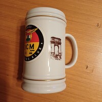 DCM emlék korsó - Hollóháza porcelán korsó