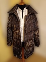 Itt a tél!!! Leopárd mintás Betty Barclay tolldzseki